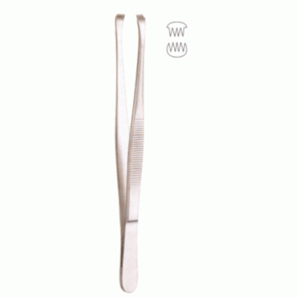 Stone Tissue Forceps 4:5 Teeth 15cm