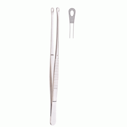 Singley-Tissue Forceps 23cm