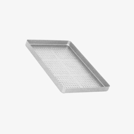 Perforated Aluminum Dental Instrument Trays Medium for efficient sterilization