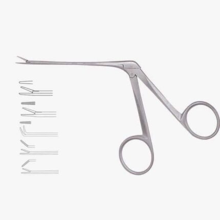 Hartmann-Wullstein Alligator Ear Polypus Forceps, 8.5cm