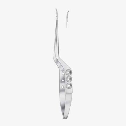 Yasargil Micro Scissors Curved Downward