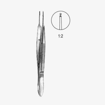 Micro Tissue Fcps 1x2T,