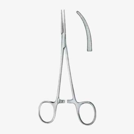 Leriche Hemostatic Forceps BJ Curved