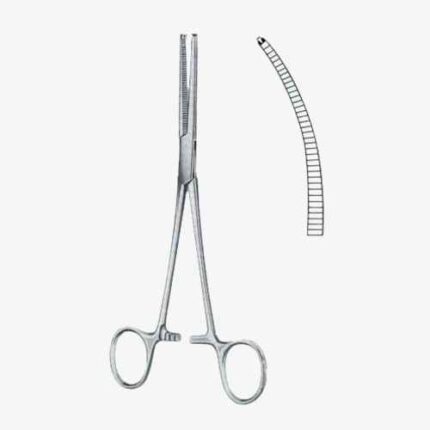 Ochsner-Kocher Hemostatic Forceps BJ Curved