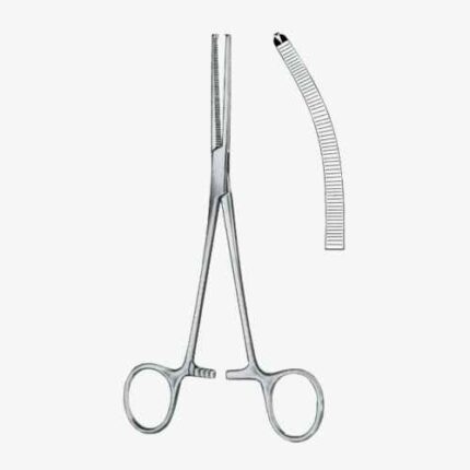 Ochsner-Kocher Hemostatic Forceps BJ Curved