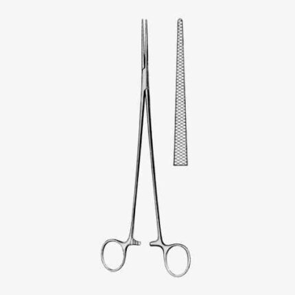 Bengolea Hemostatic Forceps BJ Straight Cross Serrated