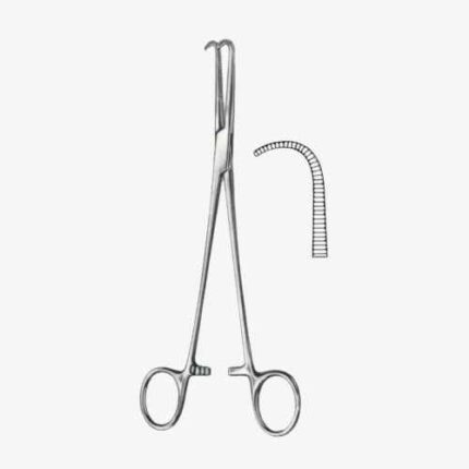 Negus Tonsil Artery Forceps Fig # 1 Large Curved