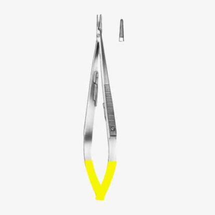 Castroviejo Micro Needle Holders Straight TC GOLD